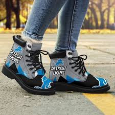 Detroit Lions Boots Shoes Funny Gift Idea photo review