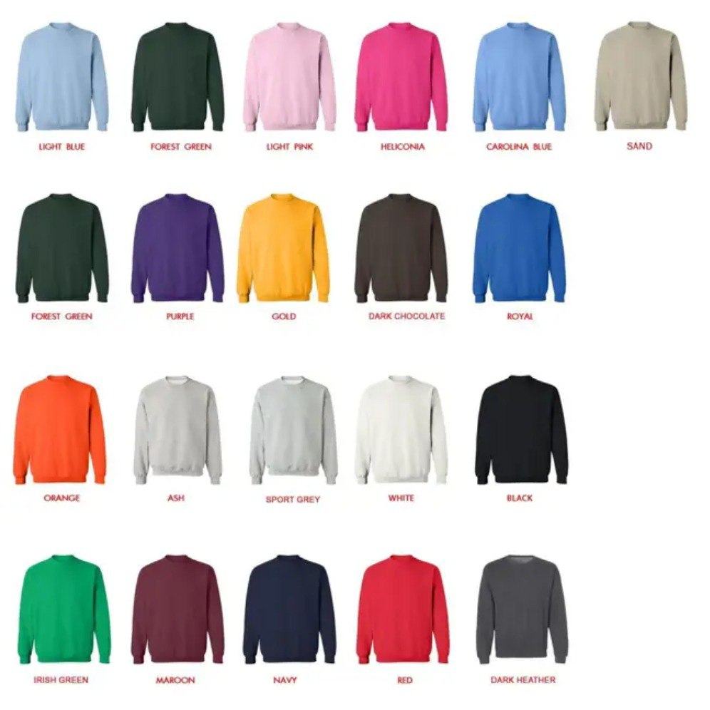 Sweater Color Guide