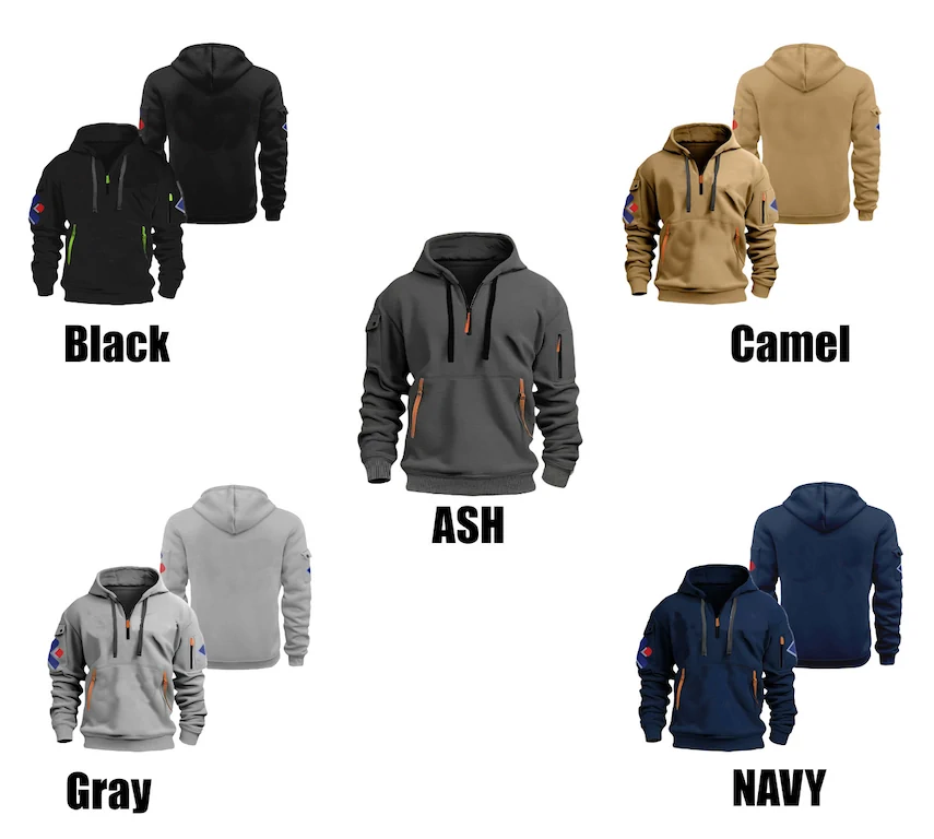 Quarter Zip Color Guide